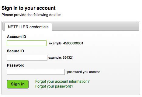 How To Deposit Money Into Your NETELLER Account: Credit .